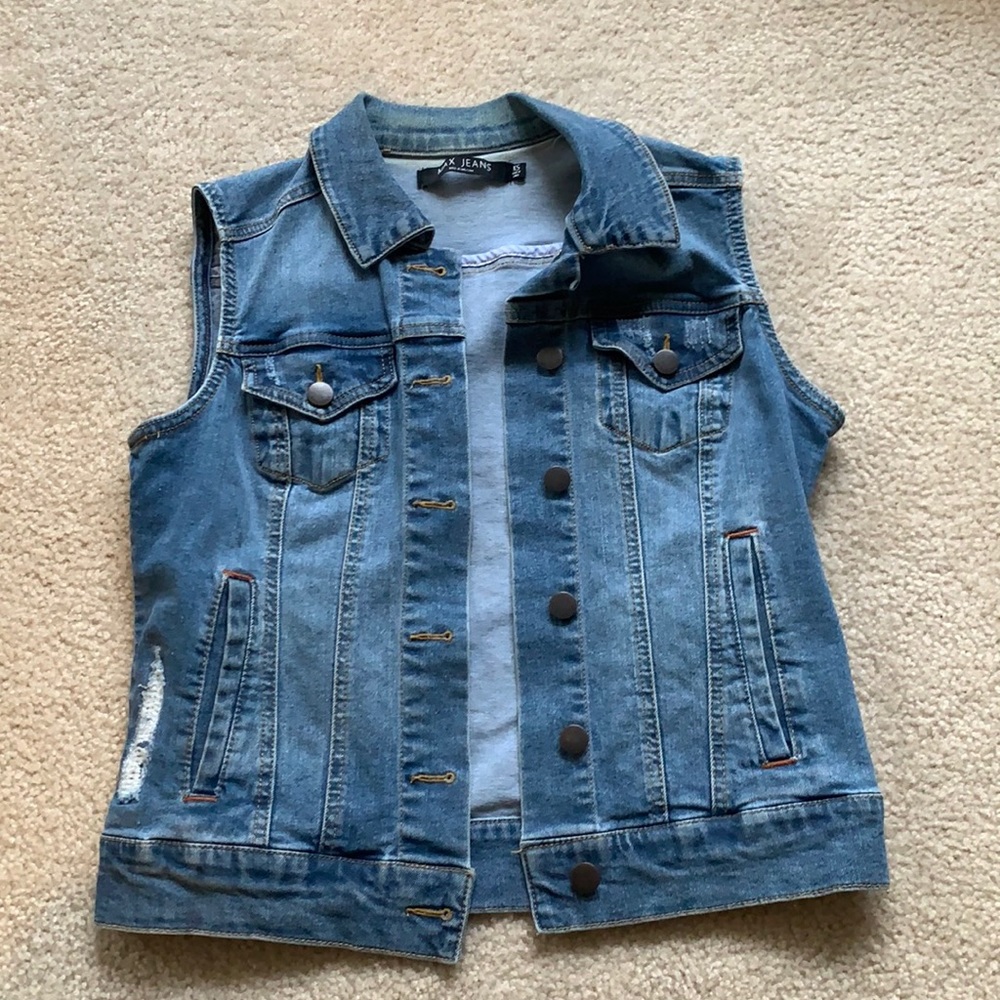 Max Jeans Denim Vest